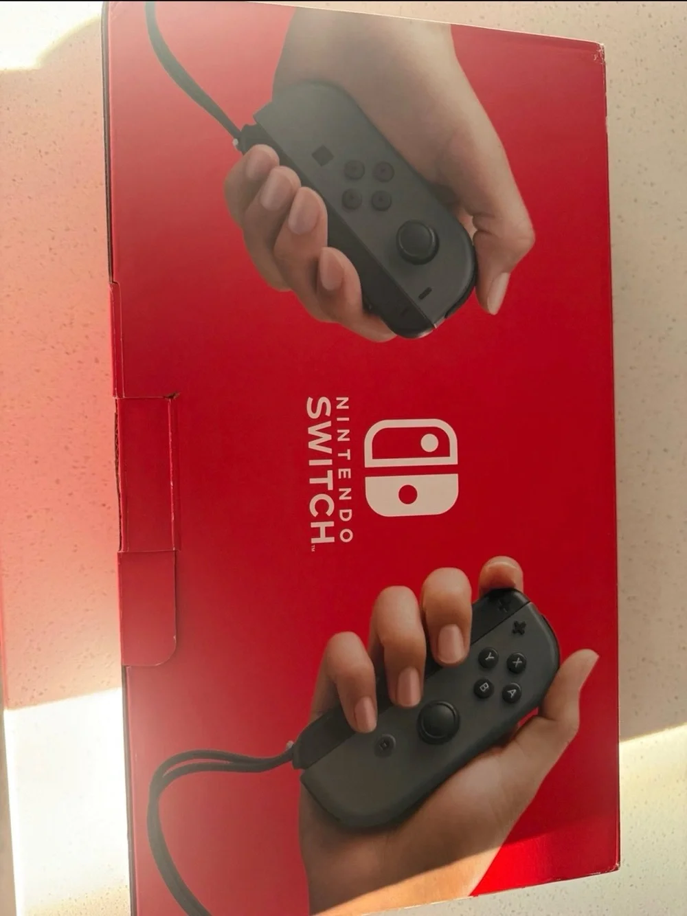 Nintendo Switch Console with Gray Joy-Con Controllers